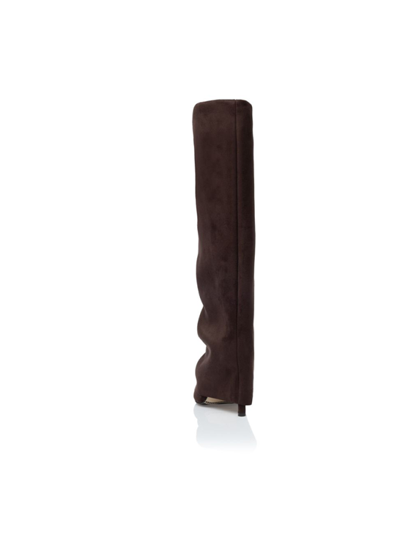 Suede slouchy knee boots - Sante Shoes - Image 3