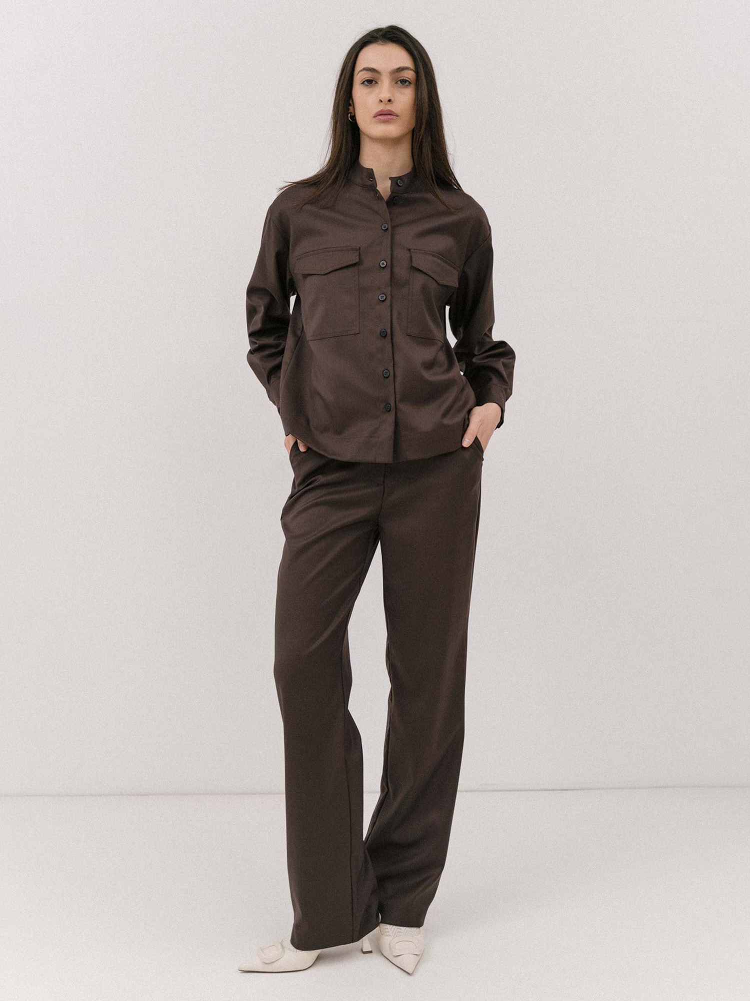 Brouska - 4TW25-272 Grace straight-leg pants - 4Tailors