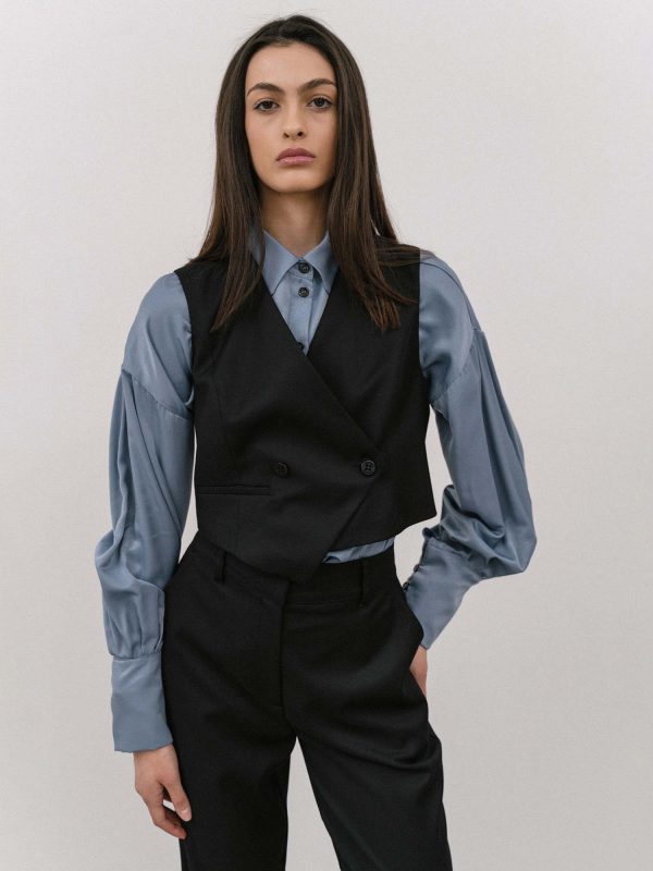 Grace crop vest - 4Tailors - Image 4