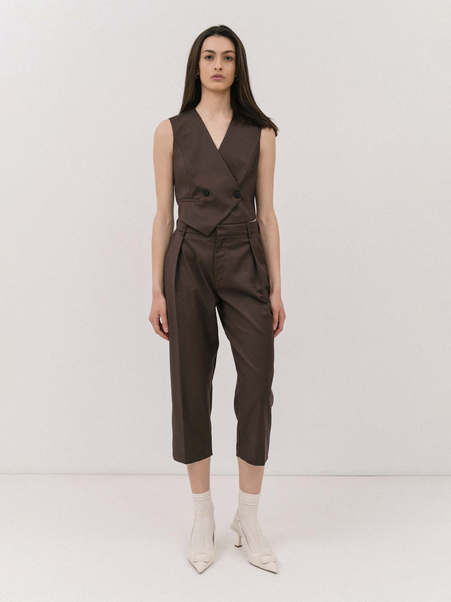 Brouska - 4TW25-277 Grace capri pants - 4Tailors