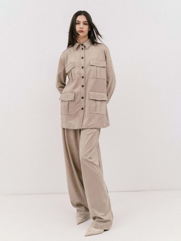 Harper suede overshirt - 4Tailors - Image 2