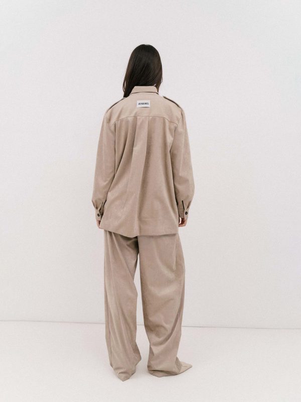 Harper suede overshirt - 4Tailors - Image 4