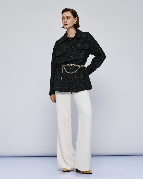 Long tweed jacket - Access Fashion