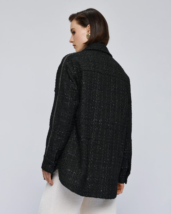 Long tweed jacket - Access Fashion - Image 5