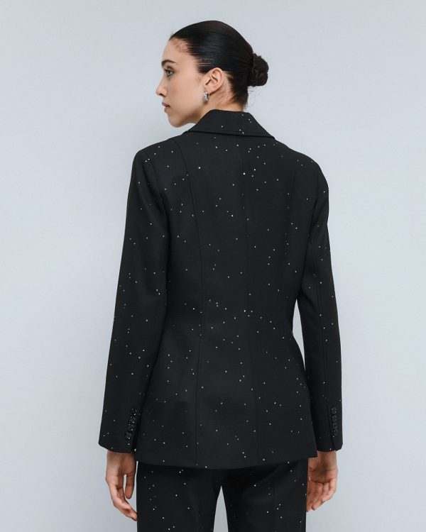 Long blazer with sequins - Access Fashion - Image 3