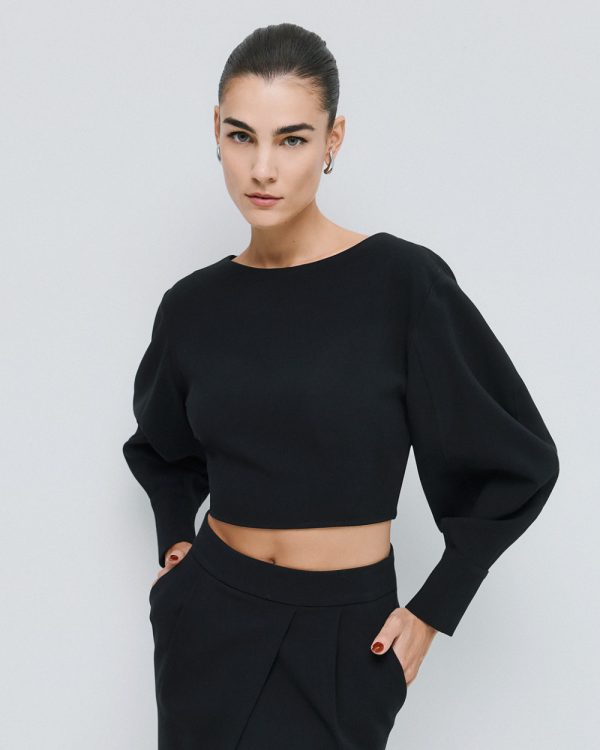 Blouse with open back - Access Fashion