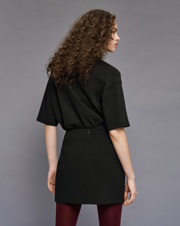 T-shirt with knot and cut-out - Access Fashion - Image 9