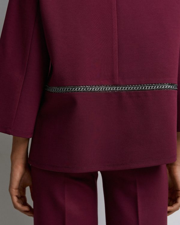 Blouse with boat neckline - Access Fashion - Image 11