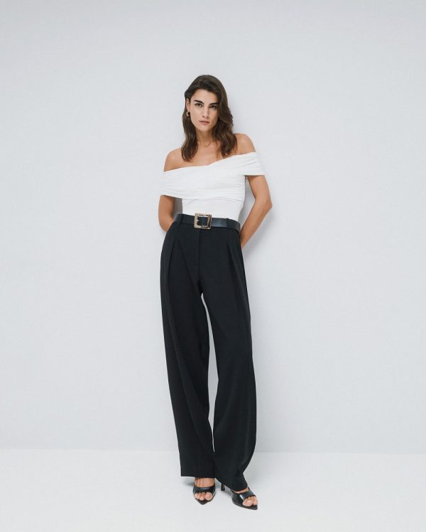 Wrap bodysuit with gathered details - Access Fashion - Image 7