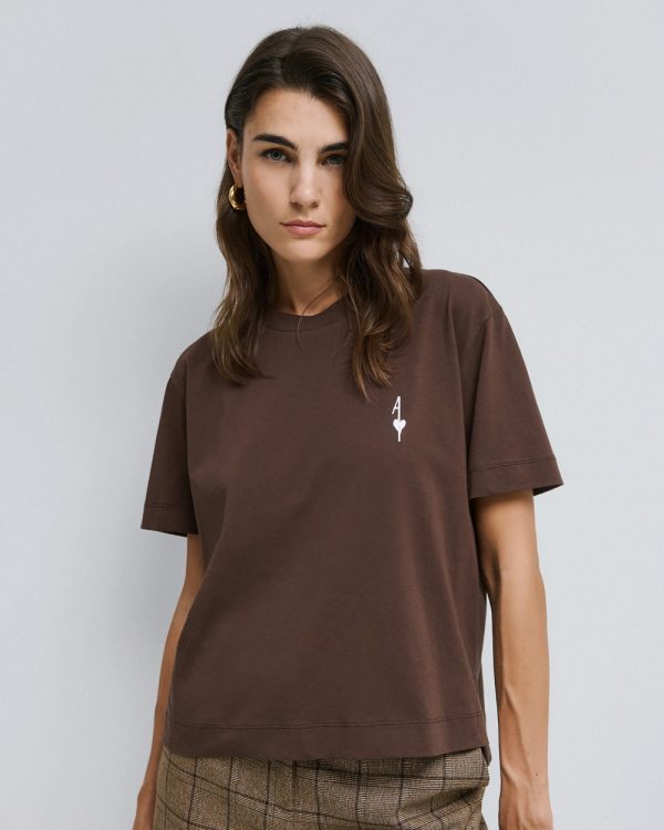 Embroidered t-shirt - Access Fashion