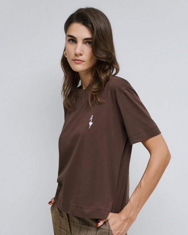 Embroidered t-shirt - Access Fashion - Image 3