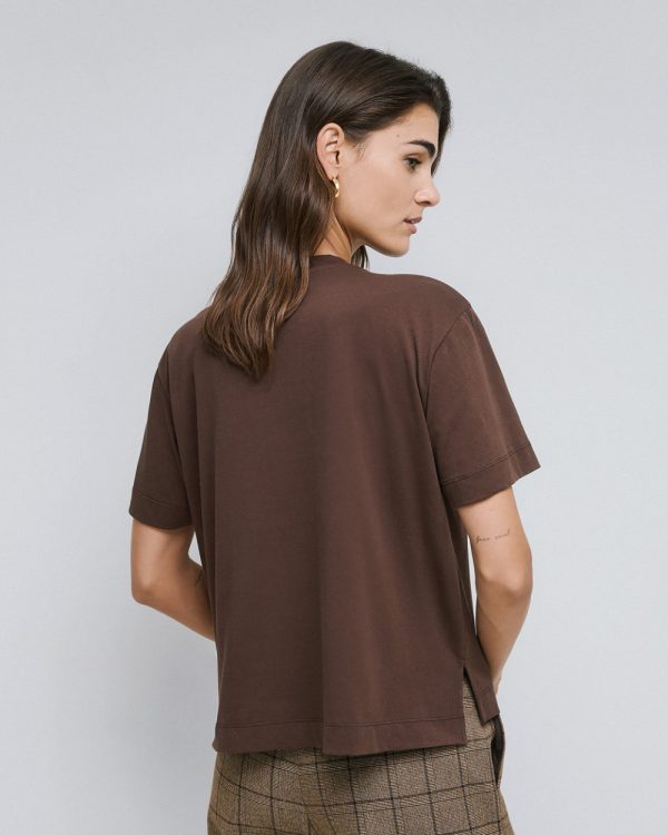 Embroidered t-shirt - Access Fashion - Image 4