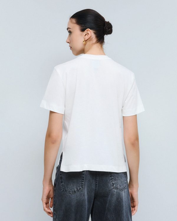 Embroidered t-shirt - Access Fashion - Image 8