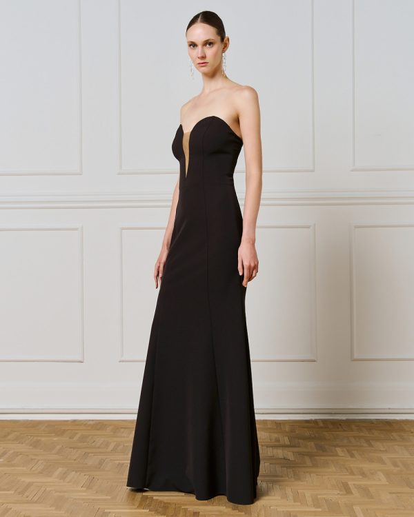 Maxi dress with a cut-out - Access Fashion