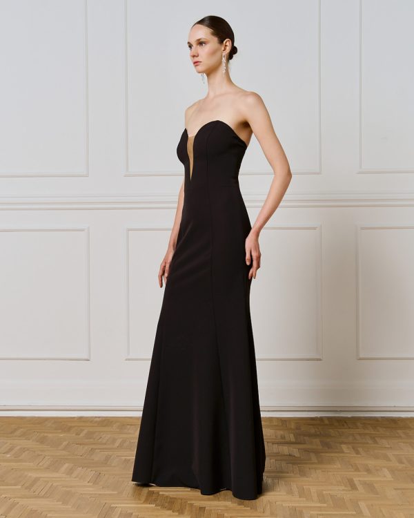 Maxi dress with a cut-out - Access Fashion - Image 3
