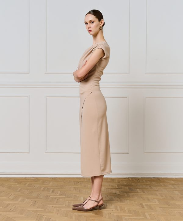 Pencil dress with ruched details - Access Fashion - Image 7