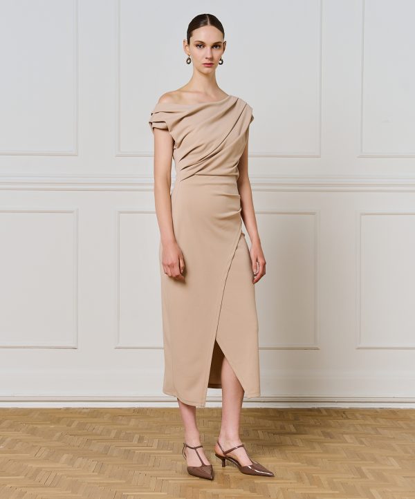 Pencil dress with ruched details - Access Fashion - Image 8