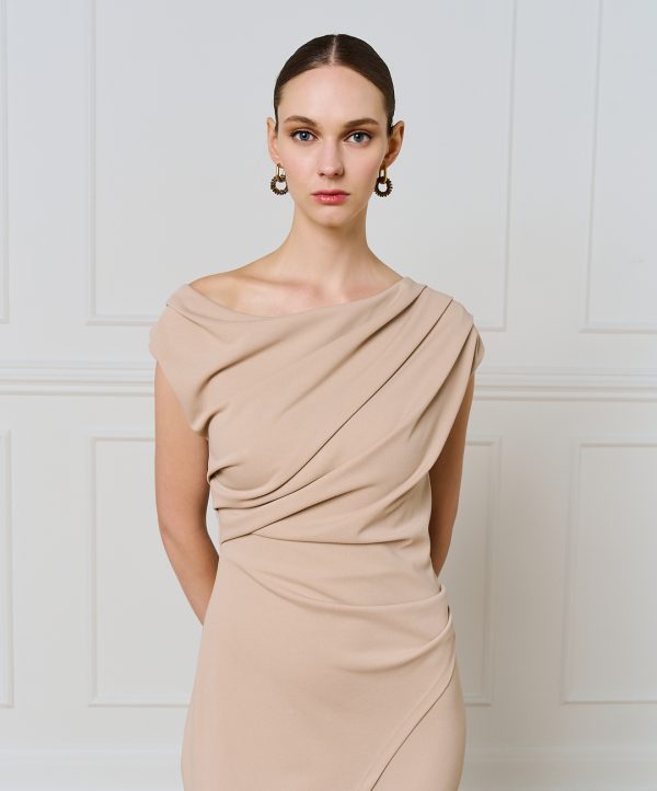 Pencil dress with ruched details - Access Fashion - Image 10