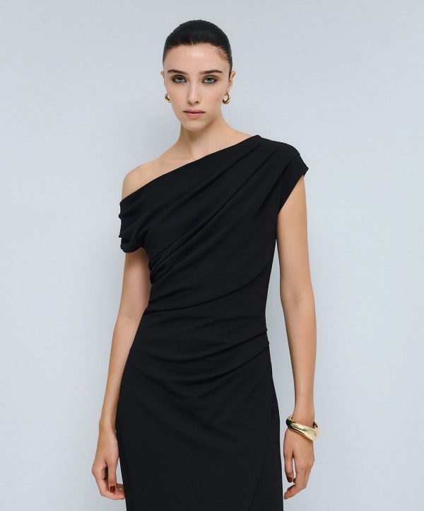 Pencil dress with ruched details - Access Fashion - Image 2
