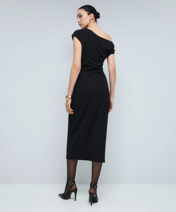 Pencil dress with ruched details - Access Fashion - Image 4