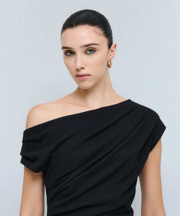 Pencil dress with ruched details - Access Fashion - Image 5