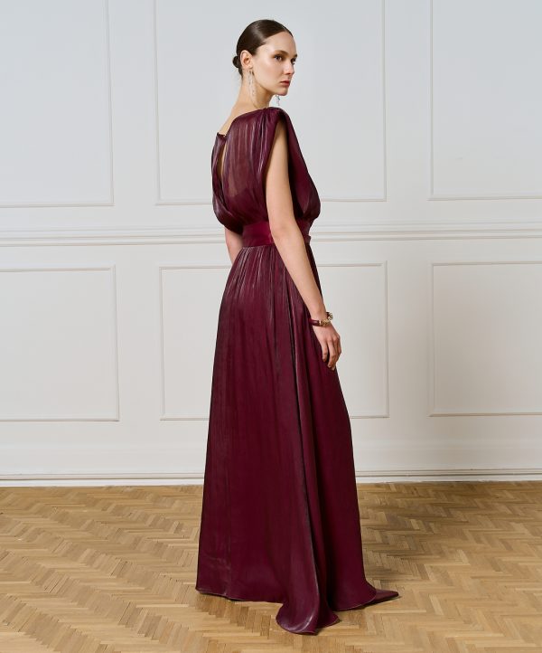 Maxi dress with sheer fabric - Access Fashion - Image 3
