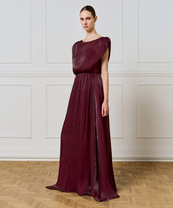 Maxi dress with sheer fabric - Access Fashion - Image 5