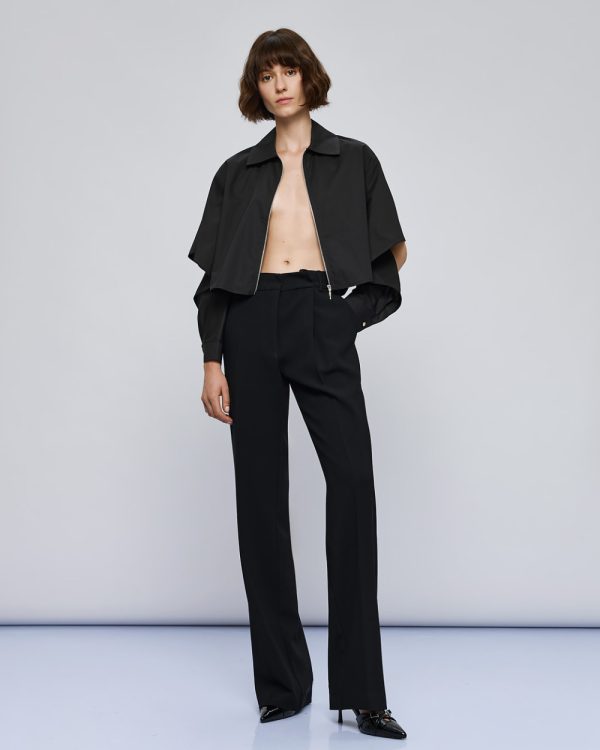 Pants with pleat detail
- Access Fashion