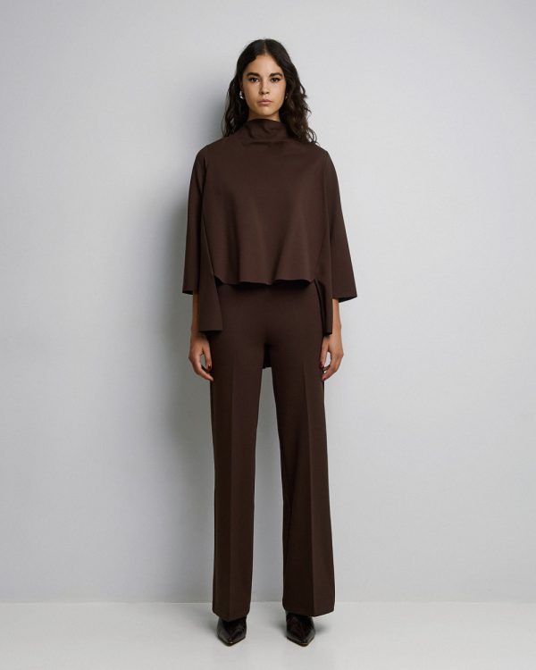 Pants with elastic waistband - Access Fashion - Image 4