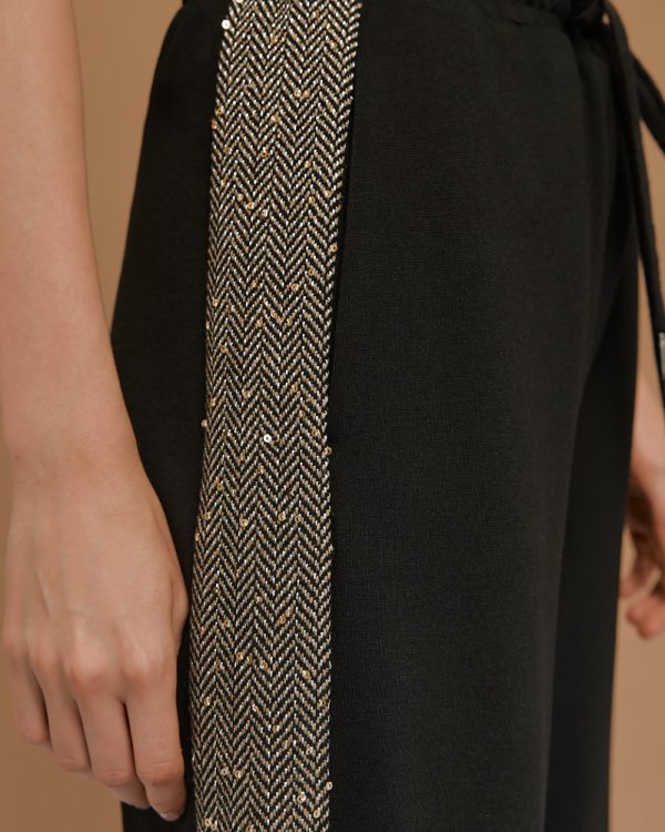 Pants with side details - Access Fashion - Image 5