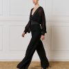 Jumpsuit with satin details - Access Fashion