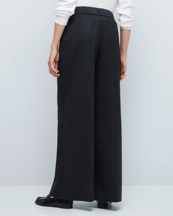 Pants with elastic back waistband - Access Fashion - Image 7