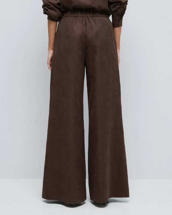 Pants with elastic back waistband - Access Fashion - Image 3