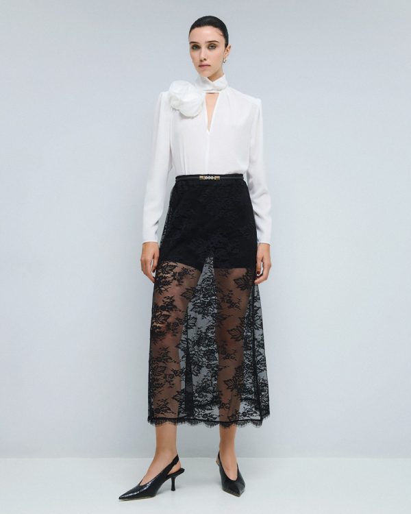Maxi lace skirt - Access Fashion