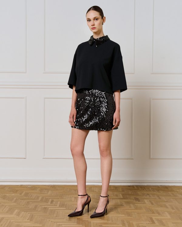 Sequin mini skirt - Access Fashion
