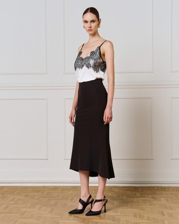 Midi godet skirt - Access Fashion