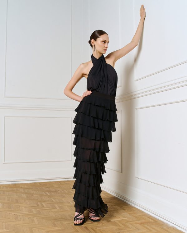 Maxi skirt with ruffles - Access Fashion - Image 3