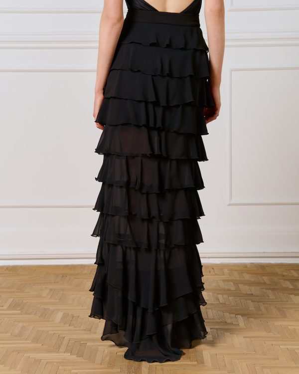 Maxi skirt with ruffles - Access Fashion - Image 4