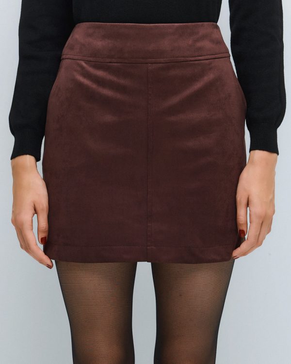Suede mini skirt - Access Fashion - Image 5