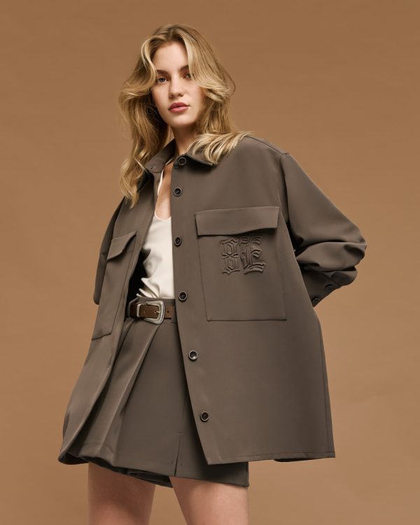 Shirt with flap pockets - Acceess Fashion