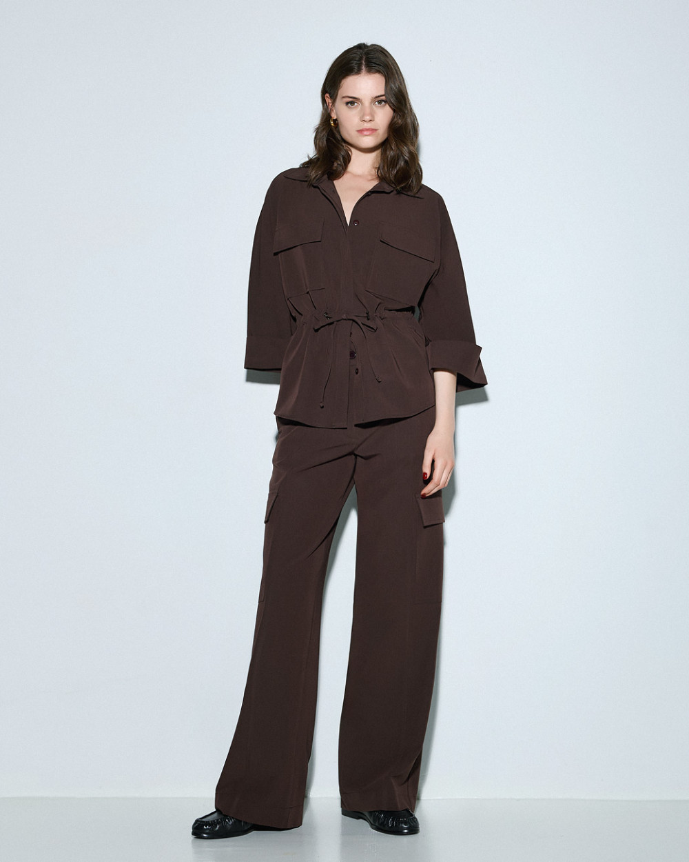 Brouska - 54-7601-197 Shirt with drawstring waist - Access Fashion - Image 6