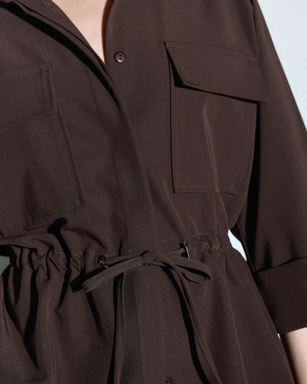 Brouska - 54-7601-197 Shirt with drawstring waist - Access Fashion - Image 9