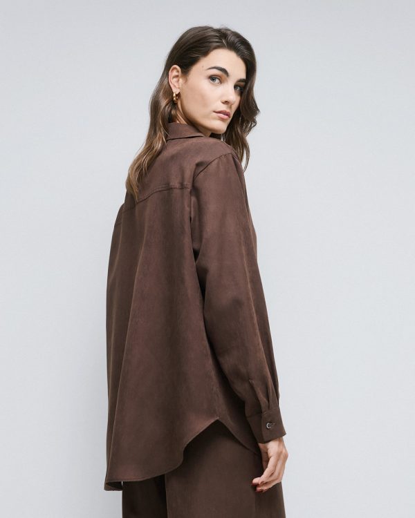 Shirt with rounded hem - Access Fashion - Image 3