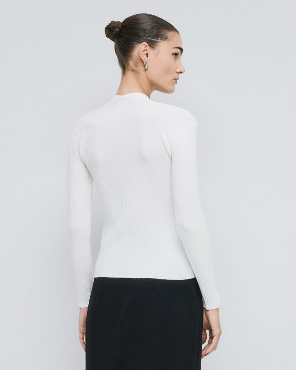 Knitted long-sleeve blouse - Access Fashion - Image 4