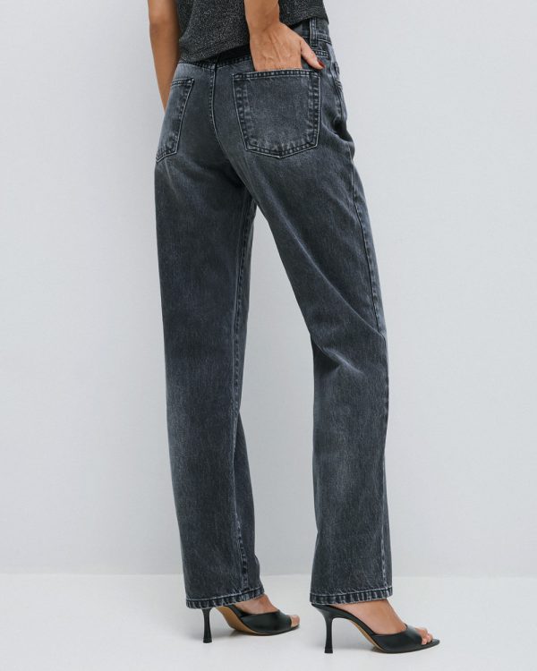 Straight-leg denim pants - Access Fashion - Image 3