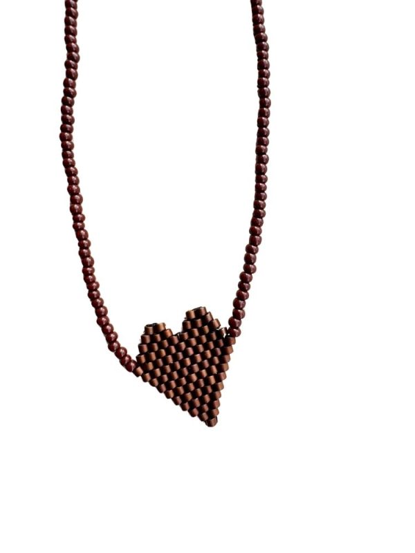 Miyuki heart necklace - Ifigenia Loukou - Image 3