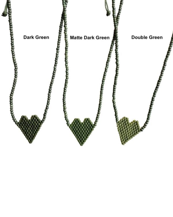 Miyuki heart necklace - Ifigenia Loukou