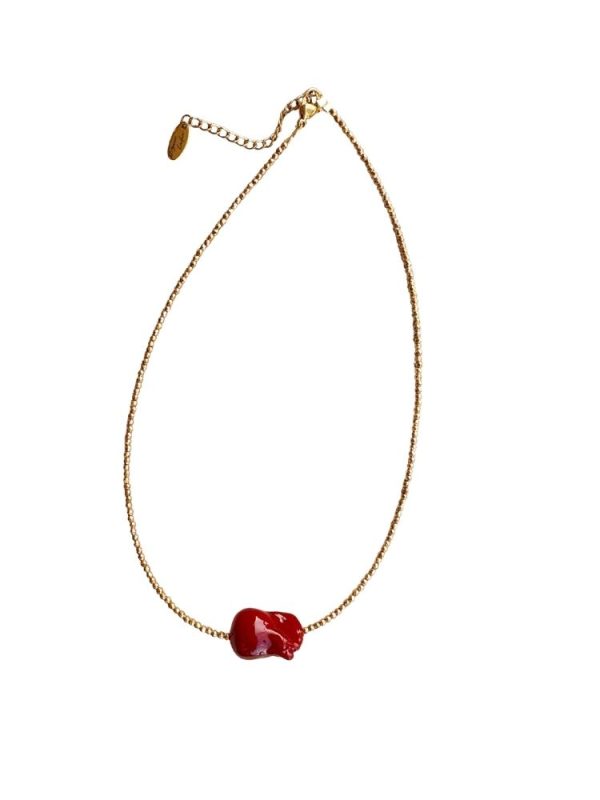 Short pearl necklace - Ifigenia Loukou - Image 4