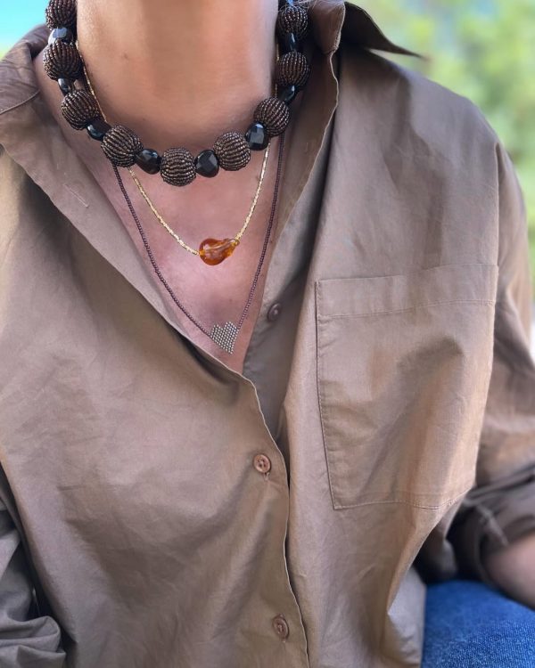 Short pearl necklace - Ifigenia Loukou - Image 3