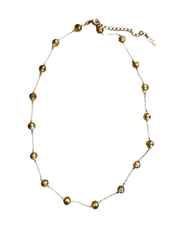 Short crystal necklace - Ifigenia Loukou